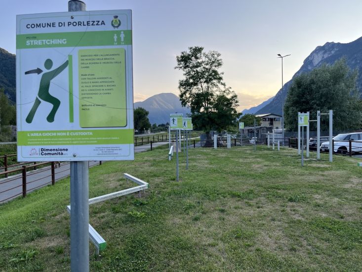 Outdoor Workout park (green)