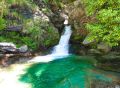 Cascata e piscina naturale del maglio